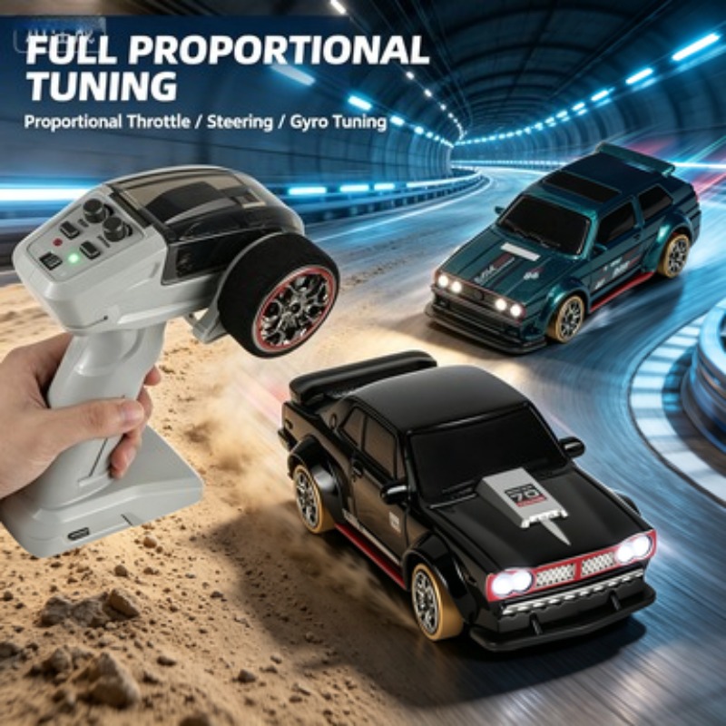 Drone Rc Plegable - 1:63 4WD RC Drift Car Full