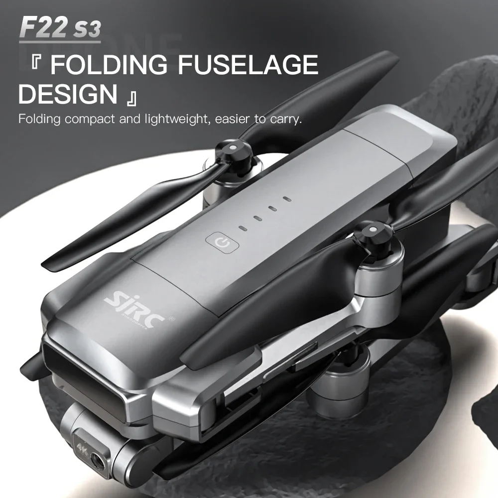 Drone Rc Plegable - SJRC F22 S3 pro Foldable RC