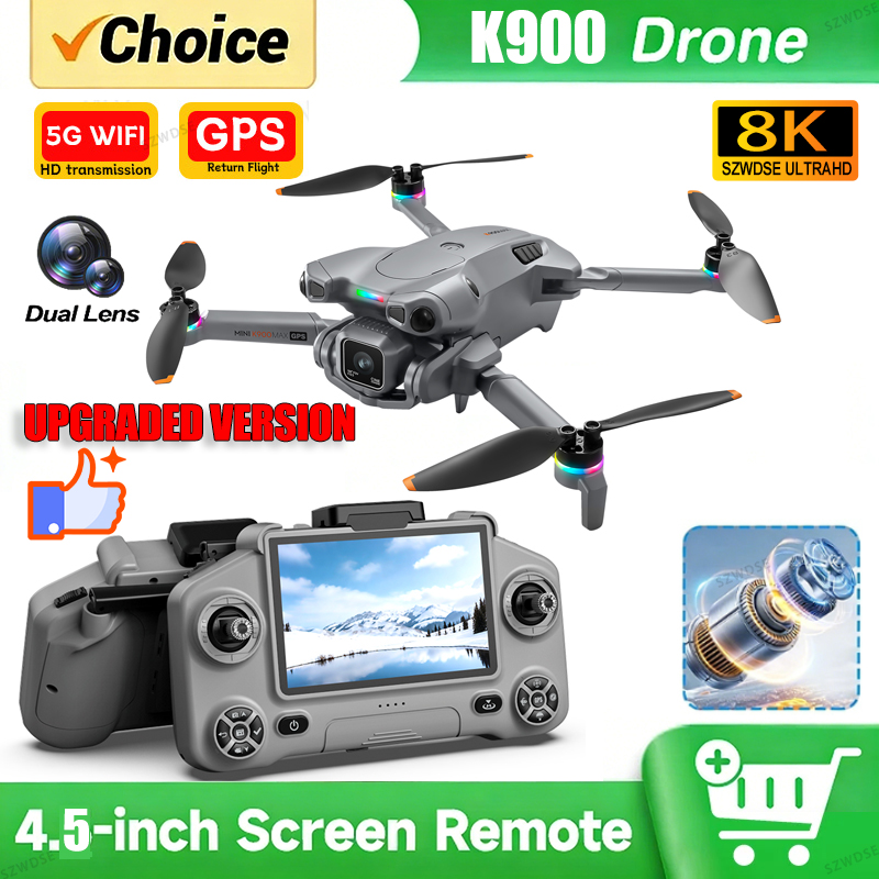Drone Rc Fpv Pro - New K900 MAX GPS Drone with