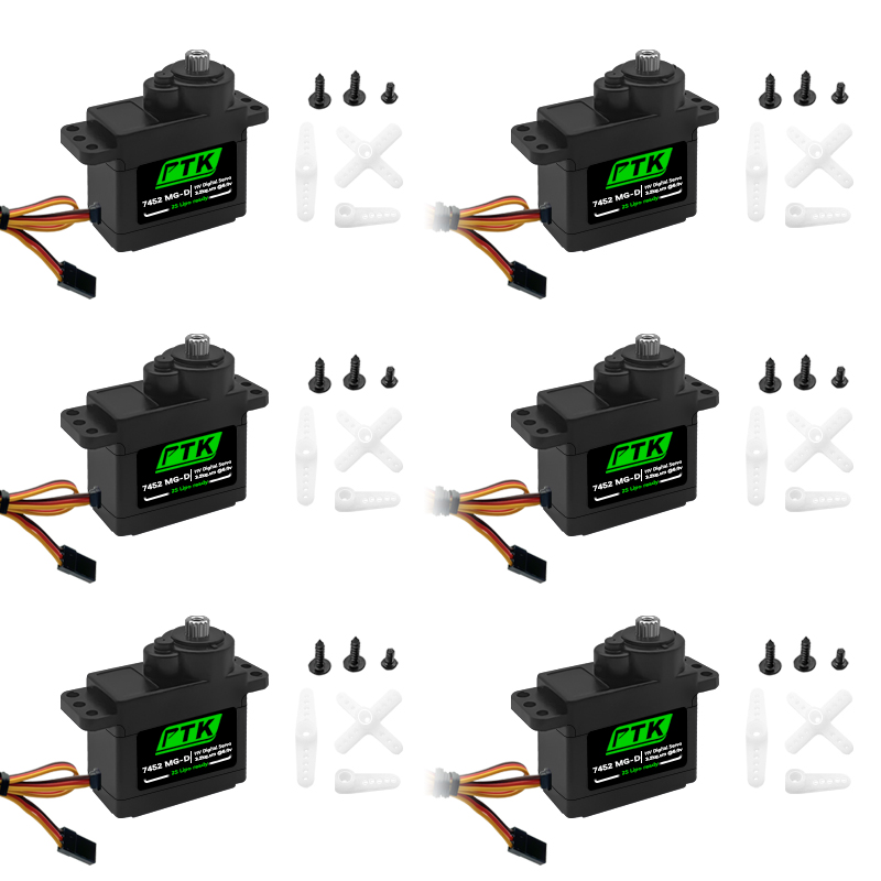 Drone Helicopter Rc - PTK 7452 MG-D 9g Digital Servo