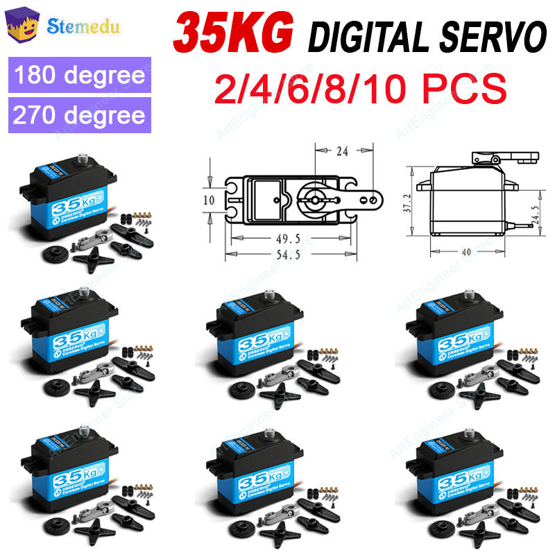 Rc Car Servo - DS3235 PRO 35kg High-Torque Digital Servo
