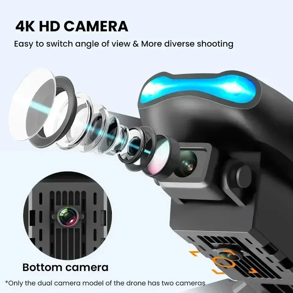 New E99Pro RC Drone 4K Profess - Drone Rc Plegable 评论和价格