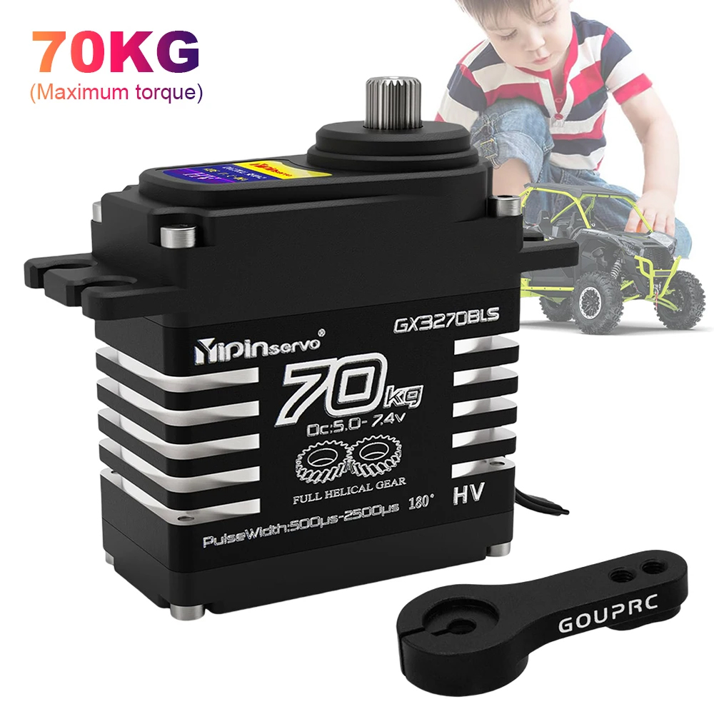 1/2PCS 70KG Large Torque Brush - Rc Car Servo 评论和价格
