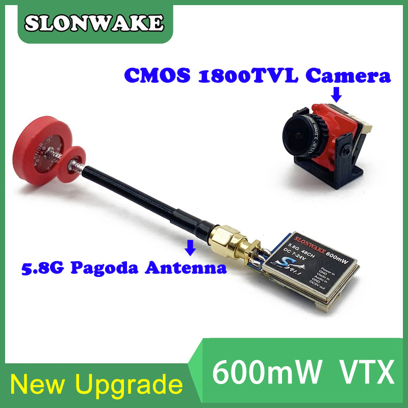 5.8G 48CH 600mW adjustable VTX - Drone Rc With Camera 评论和价格