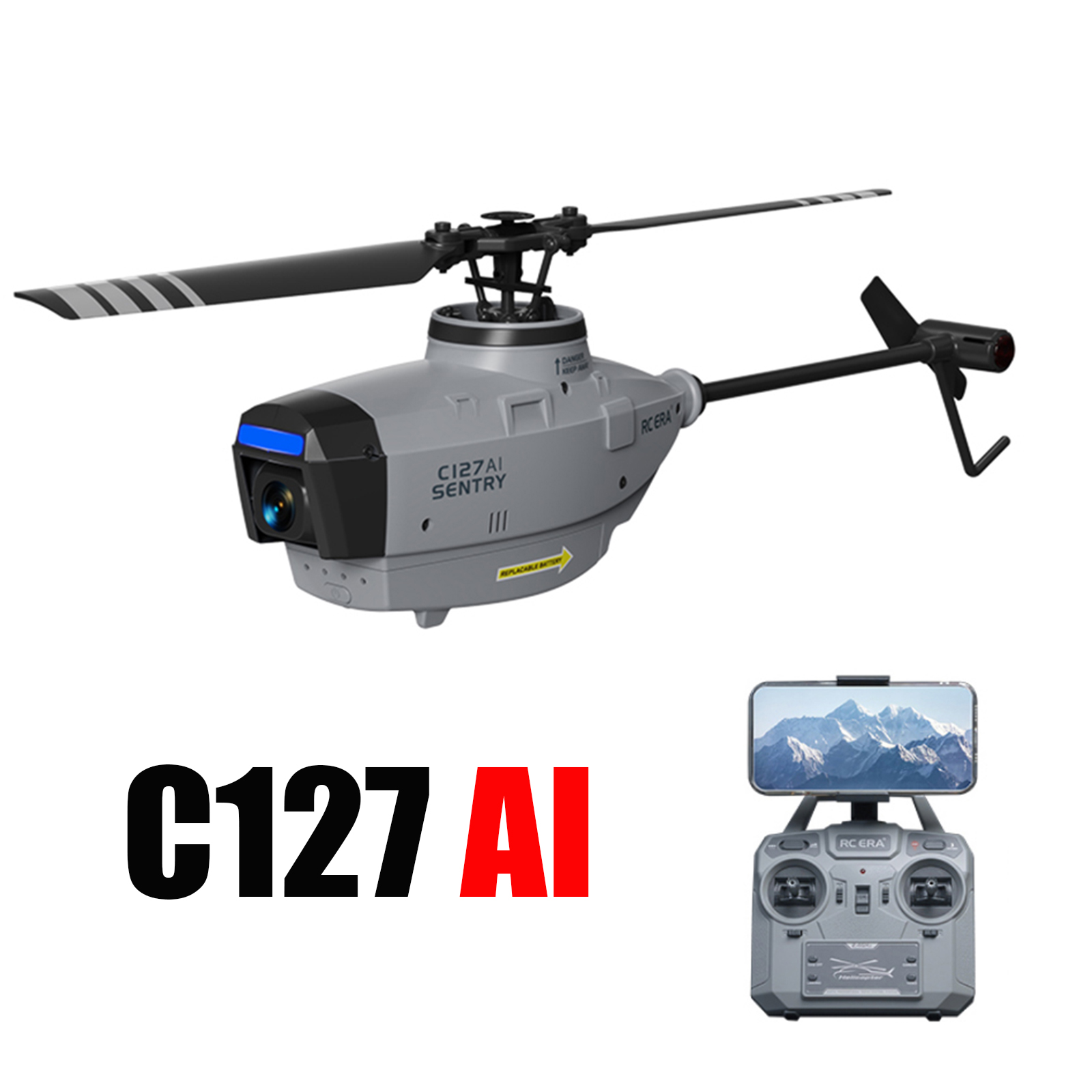 RC ERA C127AI C127 C128 2.4G 6 - Drone Rc Bolide 评论和价格