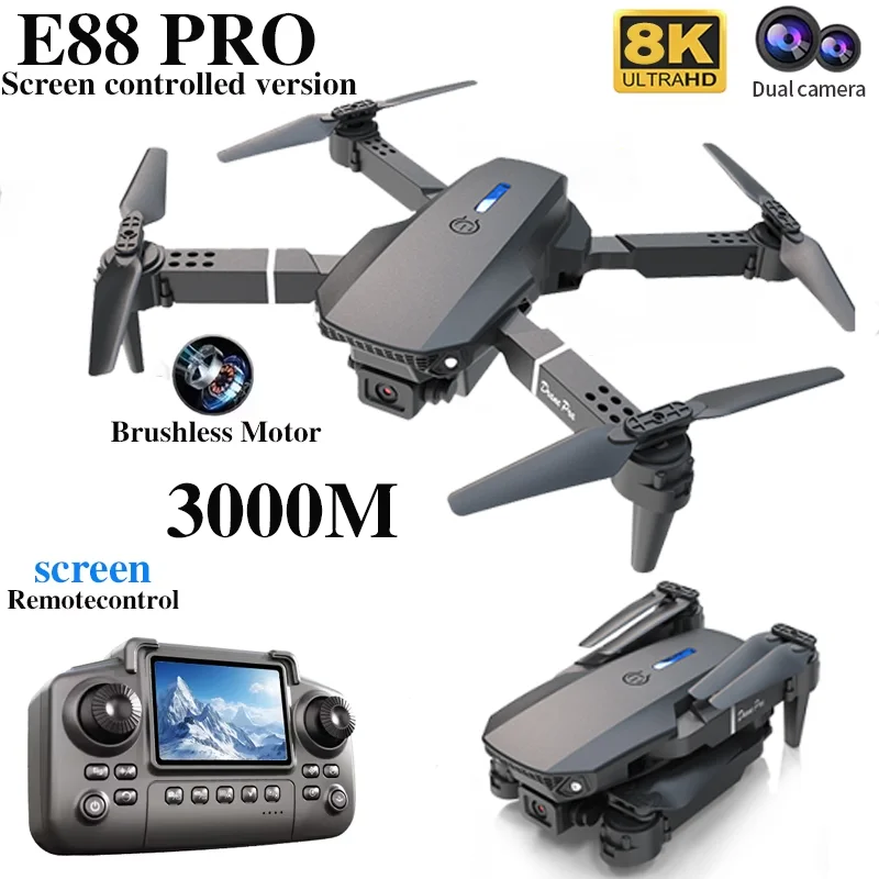 Professional E88 PRO Drone wit - Drone Rc Bolide 评论和价格