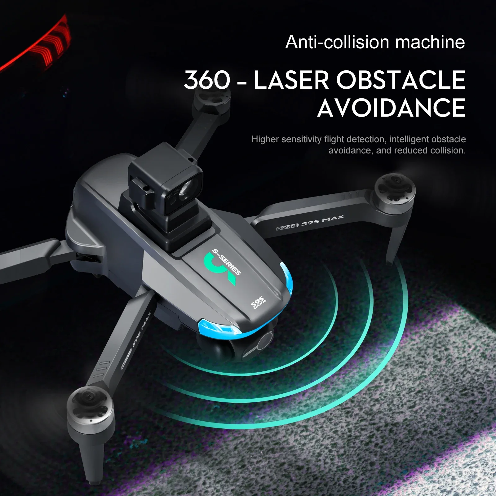 NEW S9S MAX MINI Drone 4K 2-Ax - Drone Rc Plegable 评论和价格
