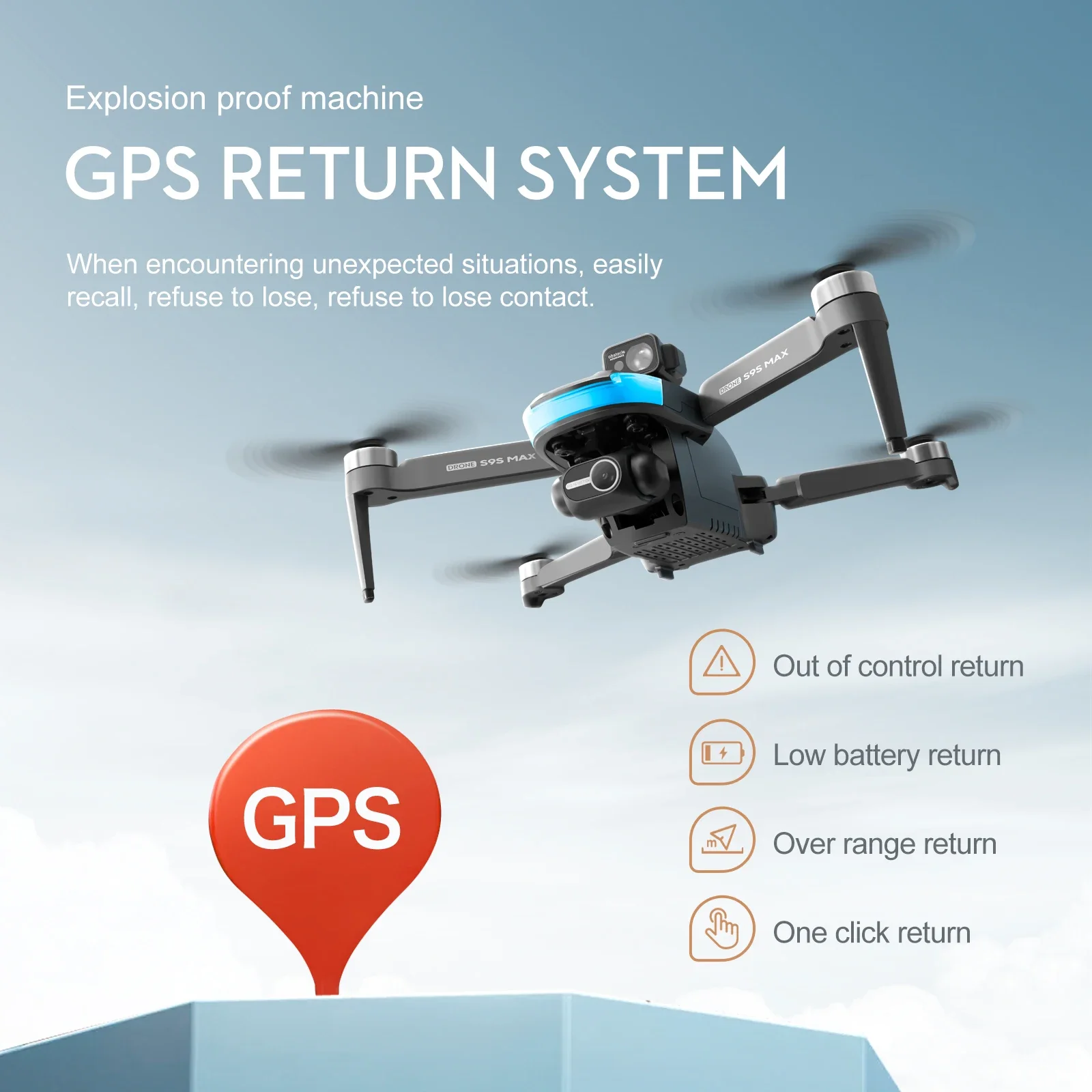 NEW S9S MAX MINI Drone 4K 2-Ax - Drone Rc Plegable 评论和价格