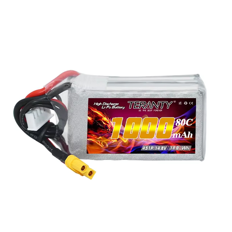 TERANTY 4S 1000mAh 14.8V 80C/1 - Drone Lipo Battery 评论和价格