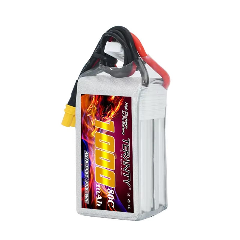 TERANTY 4S 1000mAh 14.8V 80C/1 - Drone Lipo Battery 评论和价格