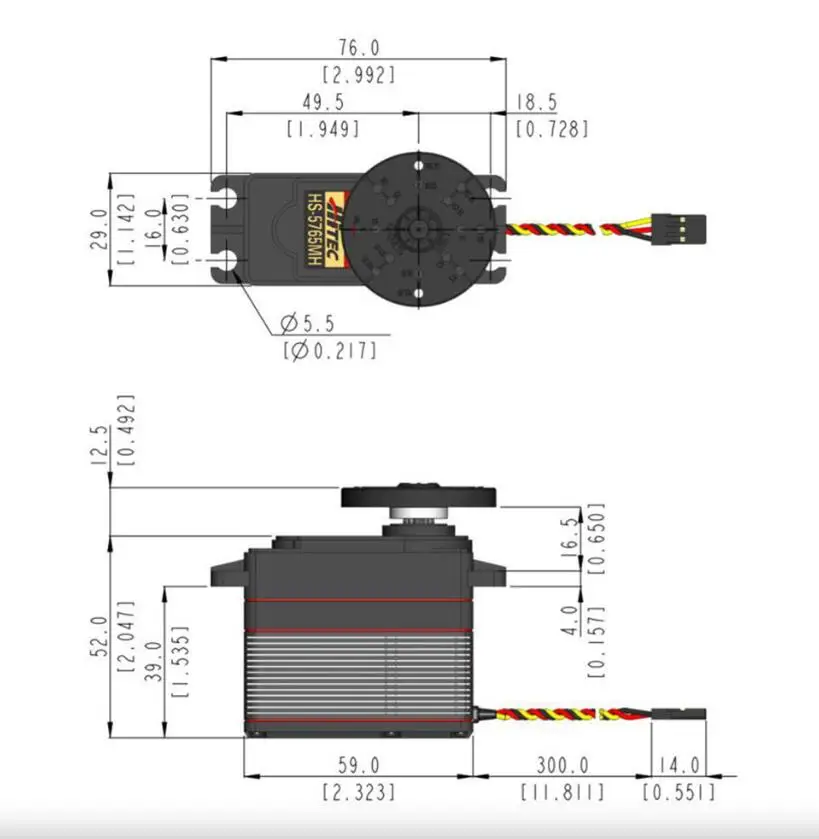 HS-5765MH High Voltage Program - Rc Car Servo 评论和价格