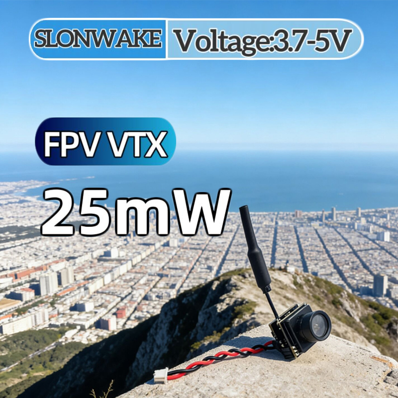 SLONWAKE FPV 25mW power simula - Drone Rc With Camera 评论和价格