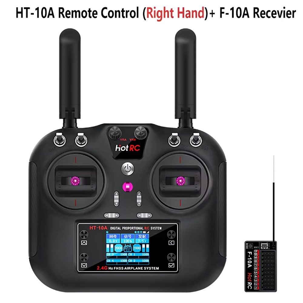 Hotrc HT-10A 2.4G 10CH Transmi - Drone Helicopter Rc 评论和价格
