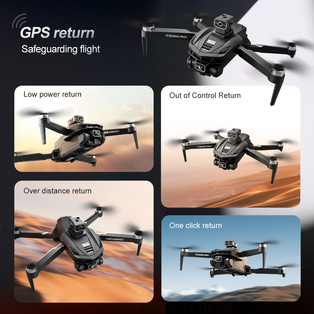 V168 PRO Max GPS Drone 8K Prof - Drone Rc Fpv Pro 评论和价格