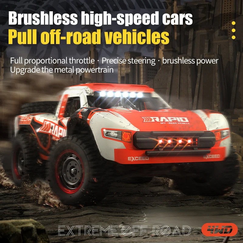 JJRC Q130 1:16 70KM/H 4WD RC C - Drone Bike Rc 评论和价格