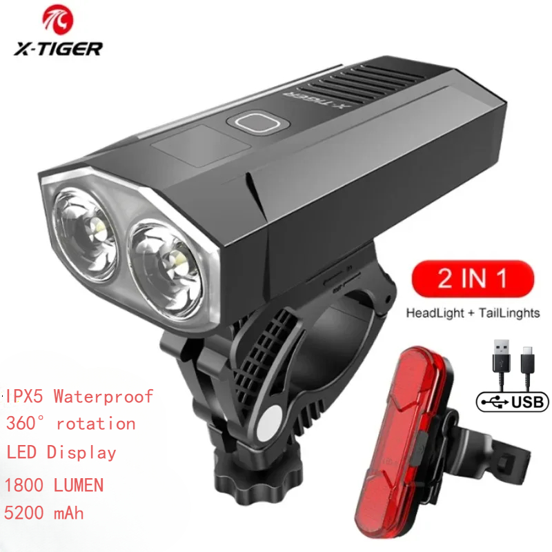 X-Tiger Bike Light Headlight B - Drone Keh Rc K11 Turbo 评论和价格