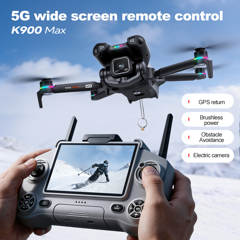 New K900 MAX GPS Drone with 4K - Drone Rc Fpv Pro 评论和价格