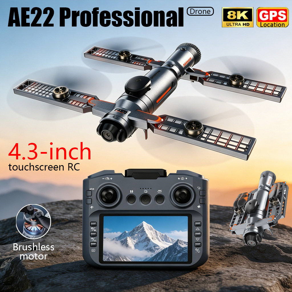 Upgraded AE22 PRO MAX Foldable - Drone Rc Plegable 评论和价格
