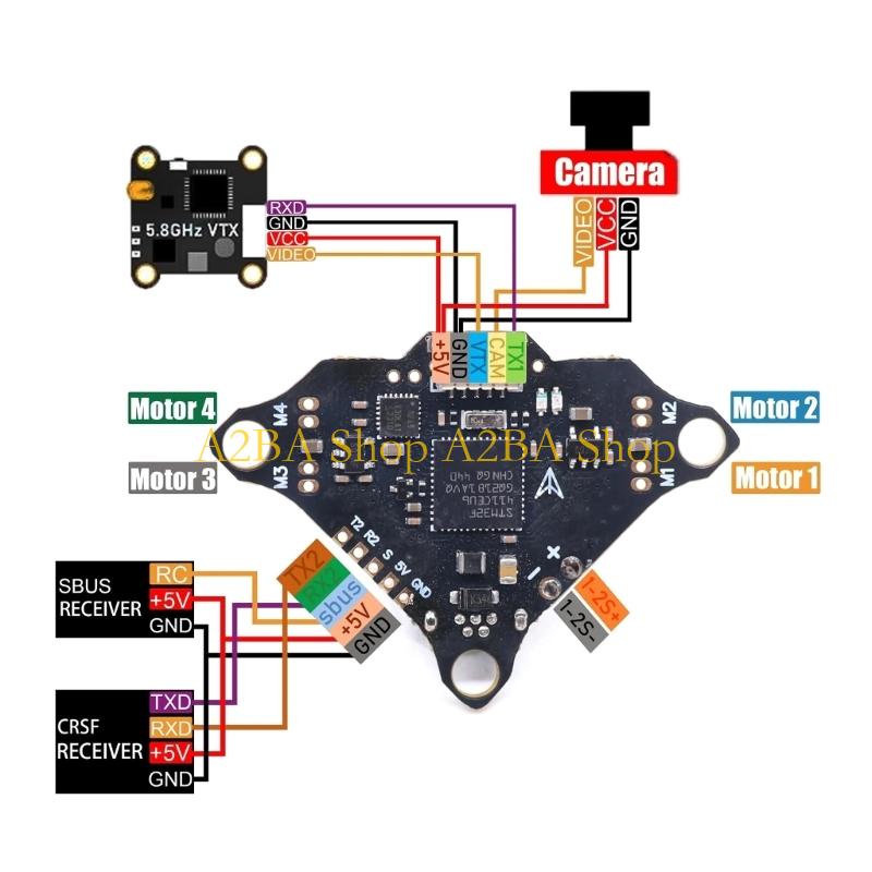 A2BA F4DC Easy Setups Flight C - Betaflight Flight Controller 评论和价格