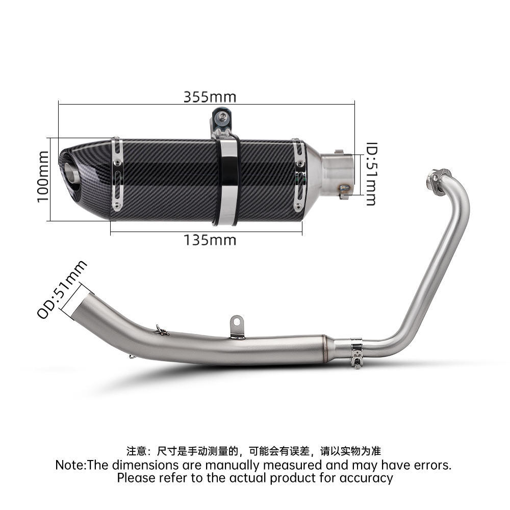 Slip-On For Zontes ZT125 U1 zt - Drone Z1 评论和价格