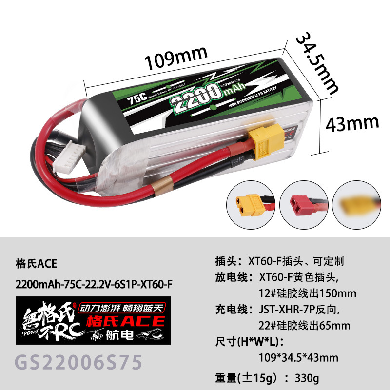 NEW Gens ACE 22.2V Lipo Batter - Drone Lipo Battery 评论和价格