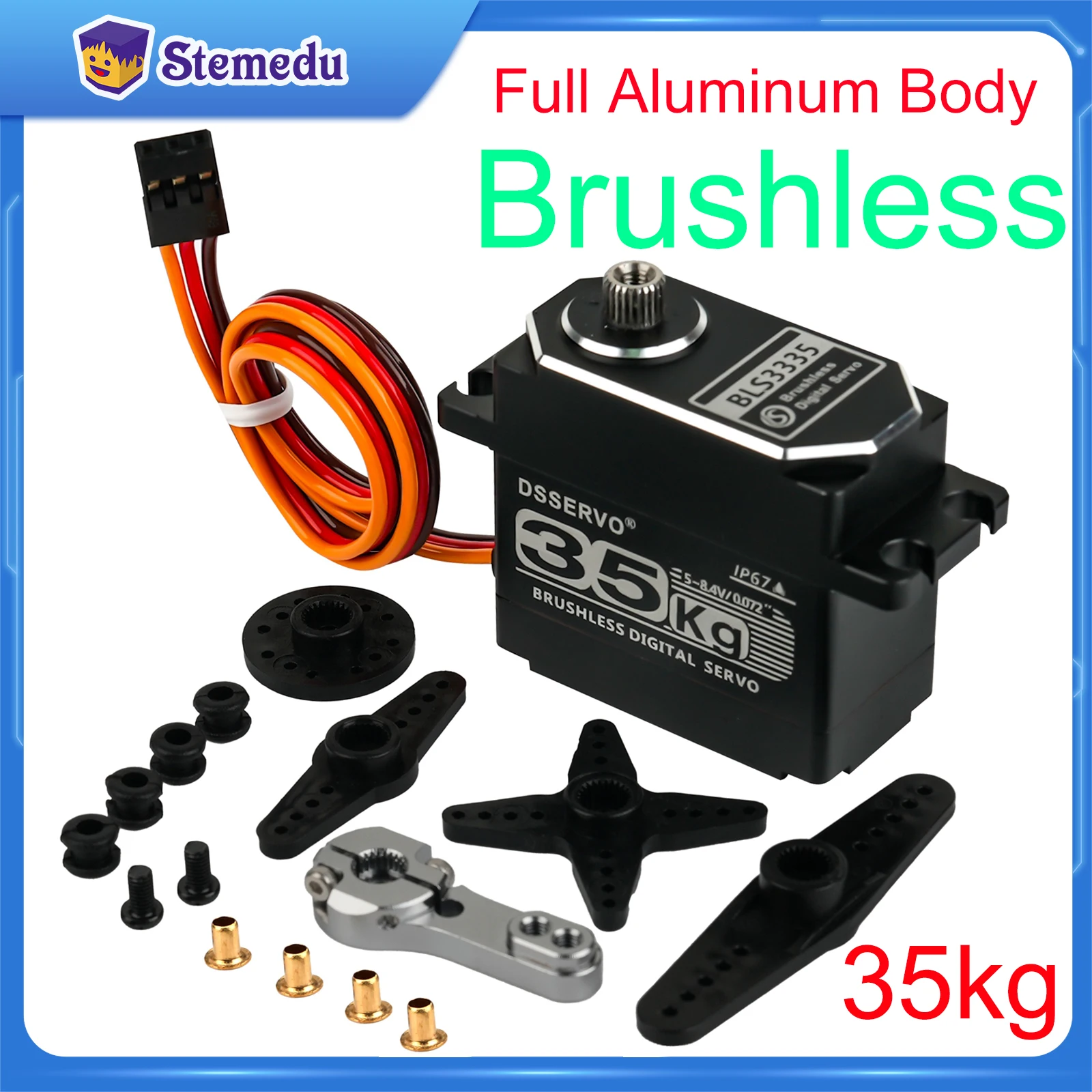 35KG BLS3335 Digital Servo Mot - Rc Car Servo 评论和价格