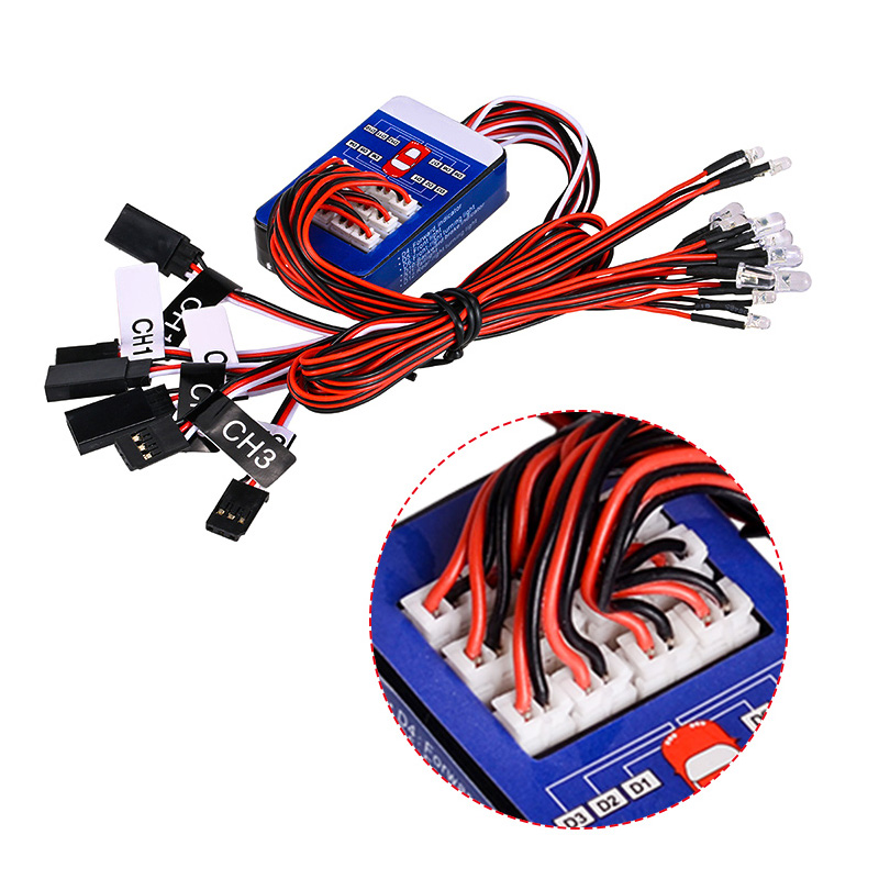 Rc 12 LED Lighting System Kit  - Drone Rc Bolide 评论和价格