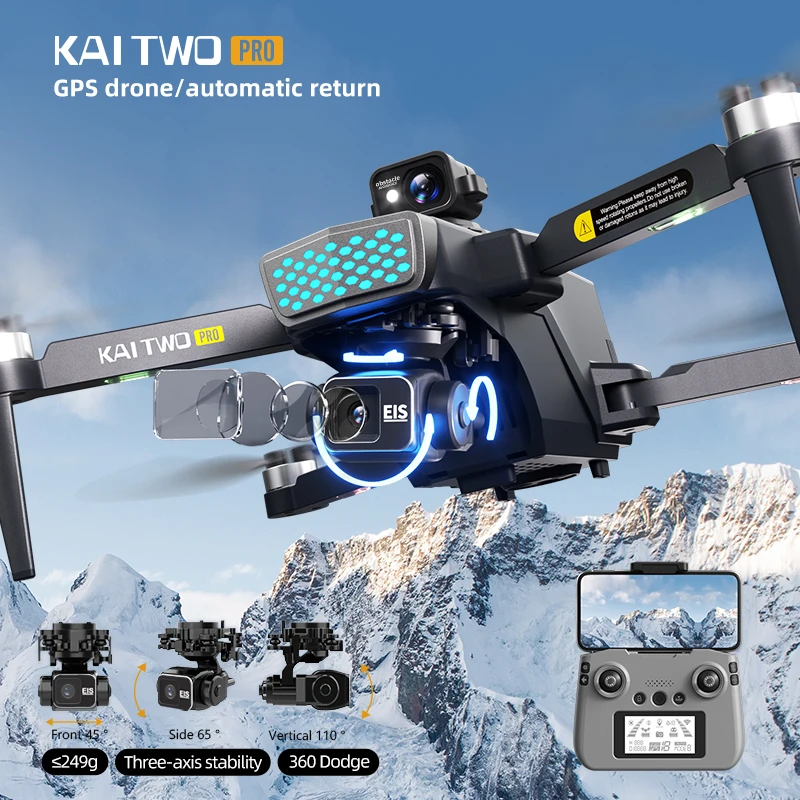 KAI TWO Pro Drone Drone 4K HD  - Drone Two Rc Way 评论和价格