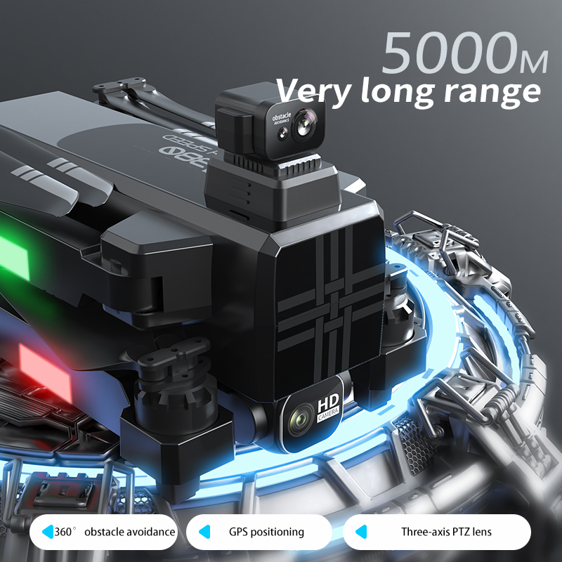 A380 Drone 4K HD Three Axis An - Drone Rc Plegable 评论和价格