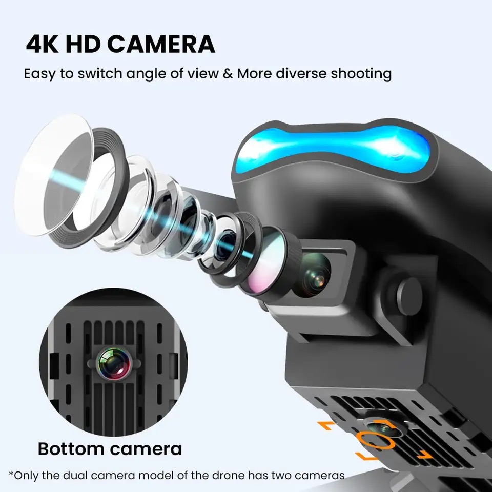 New Mini drone E99 4K WIFI HD  - Drone Pro Rc Ufo 评论和价格