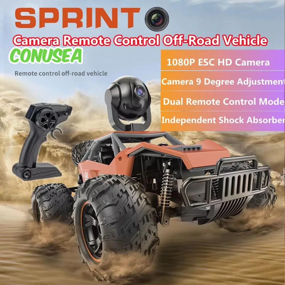 1/14 Rc Car with Camera 1080P  - Drone Bike Rc 评论和价格