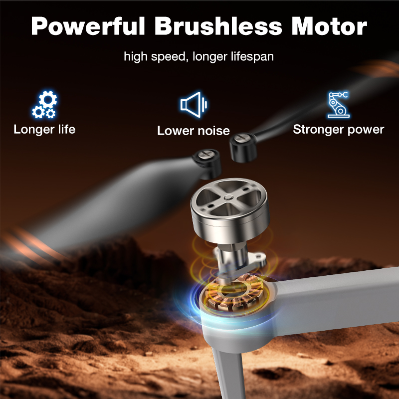 NEW Hot L017 Pro Drone Brushle - Drone Rc Plegable 评论和价格
